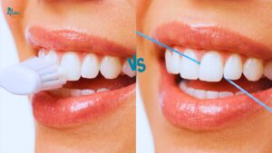brushing Vs flossing | best dentist in nallakunta